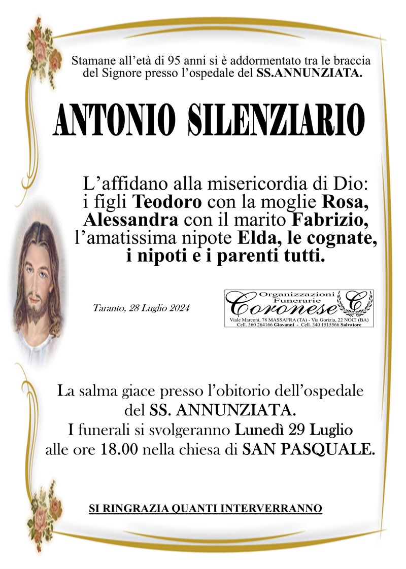 ANTONIO SILENZIARIO