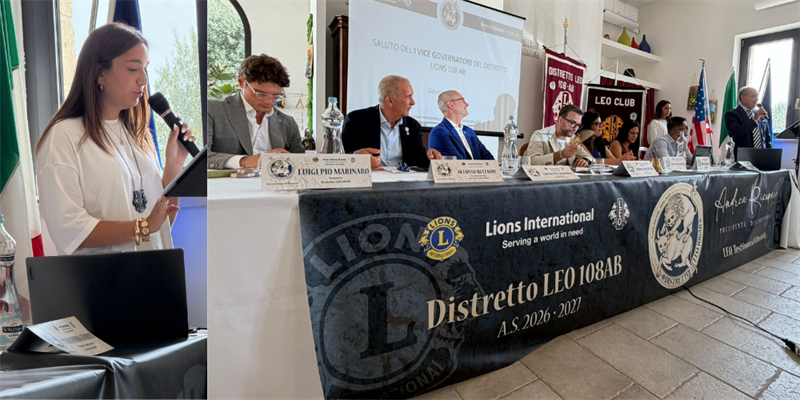 Leo Club: a Palagiano l'assemblea del Distretto pugliese