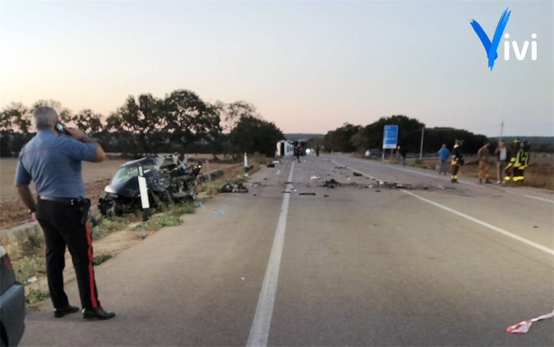 Auto vs tir: un altro mortale sulla Statale 100