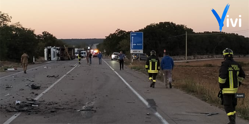 Auto vs tir: un altro mortale sulla Statale 100