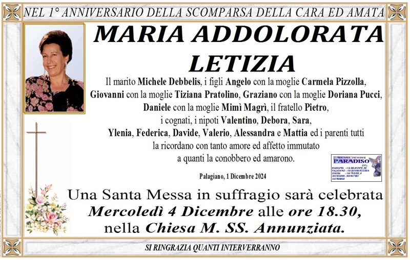 Maria Addolorata Letizia