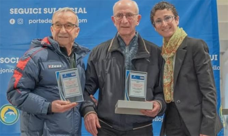 I premiati del Club Runner 1987