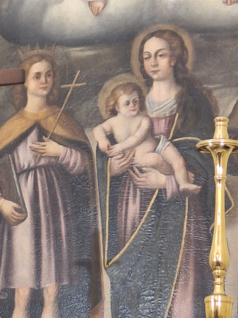 San Vito e Madonna della Consolazione e Gesù Bambino