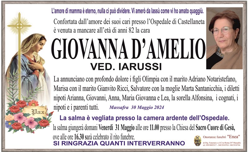 0 di GIOVANNA D'AMELIO