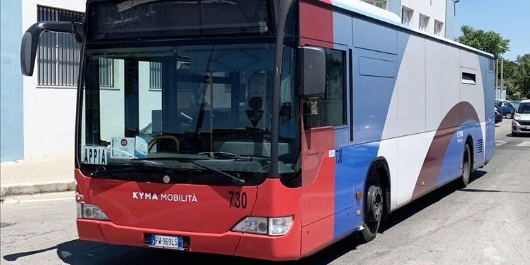  Kyma Mobilità: variazioni degli orari e percorsi degli autobus a San Silvestro e Capodanno