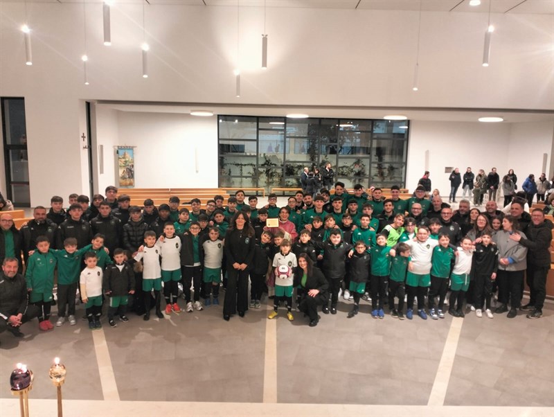 Oltre cento atleti del Pro Massafra al precetto pasquale