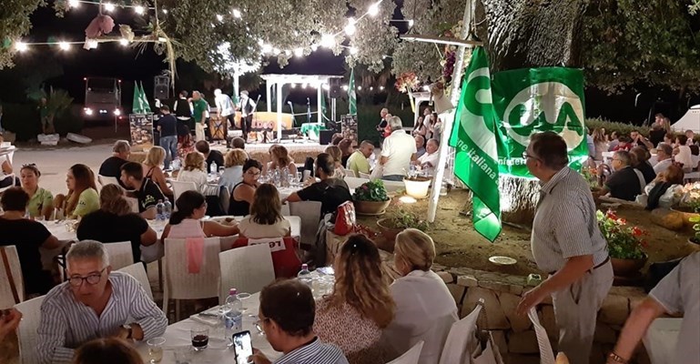 Grande successo per la Cia nell'ottava edizione di "Masserie sotto le stelle"