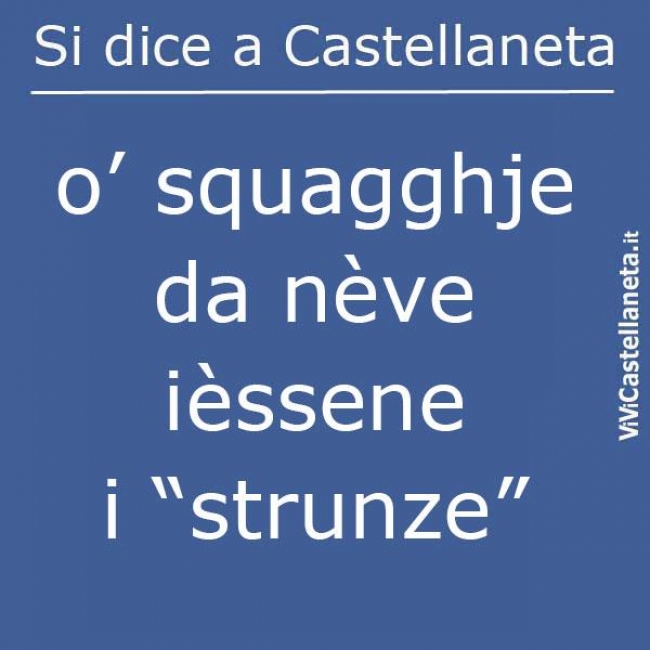 O' SQUAGGHJE...