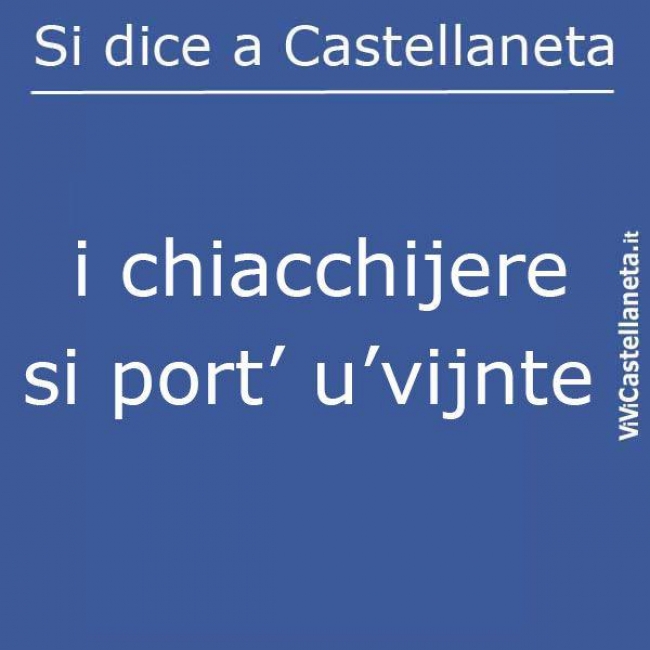 I CHIACCHIJERE...