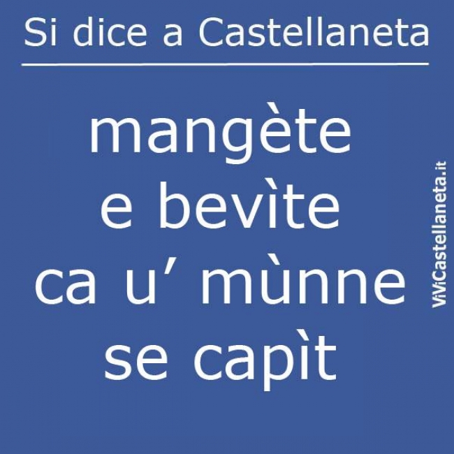 MANGÈTE E BEVÌTE...