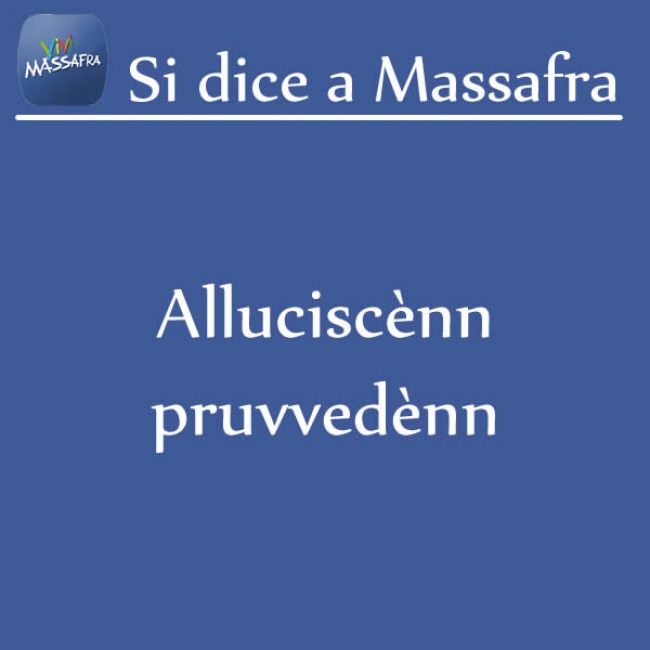 Alluciscènn pruvvedènn