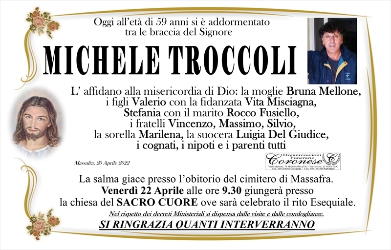 Anniversario di Michele Troccoli