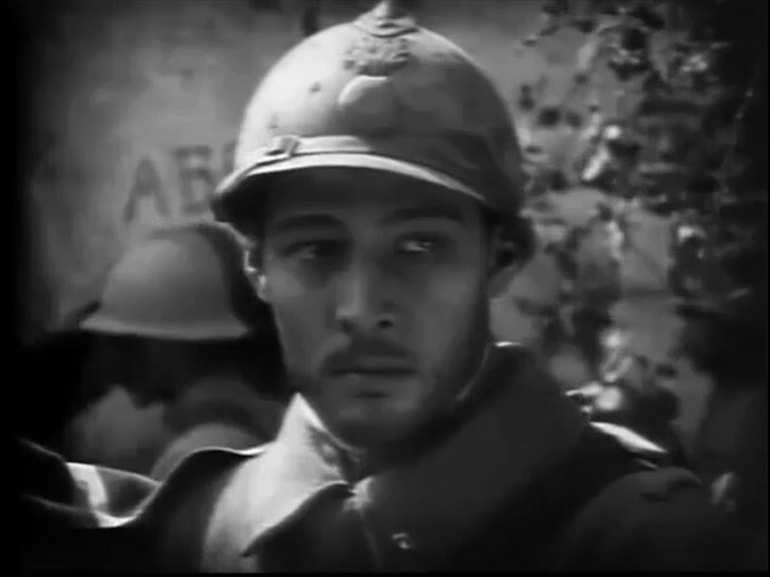 Film 'I 4 cavalieri dell'Apocalisse', Rodolfo Valentino nei panni di un soldato francese